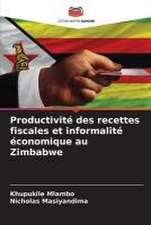 Productivité des recettes fiscales et informalité économique au Zimbabwe