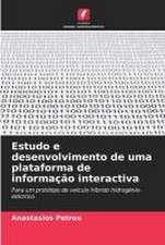 Estudo e desenvolvimento de uma plataforma de informação interactiva