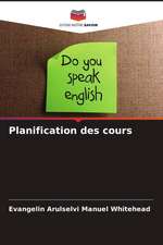 Planification des cours