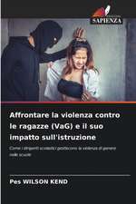 Affrontare la violenza contro le ragazze (VaG) e il suo impatto sull'istruzione