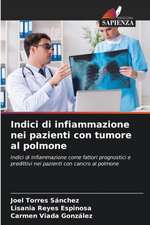 Indici di infiammazione nei pazienti con tumore al polmone