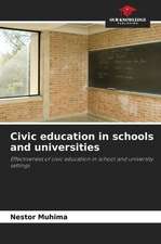 Civic education in schools and universities