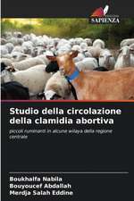 Studio della circolazione della clamidia abortiva