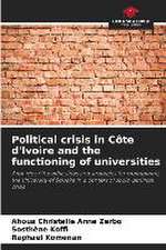 Political crisis in Côte d'Ivoire and the functioning of universities