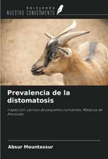 Prevalencia de la distomatosis