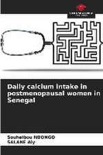 Daily calcium intake in postmenopausal women in Senegal