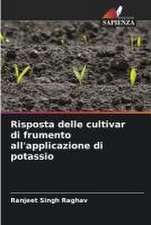 Risposta delle cultivar di frumento all'applicazione di potassio