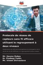 Protocole de réseau de capteurs sans fil efficace utilisant le regroupement à deux niveaux