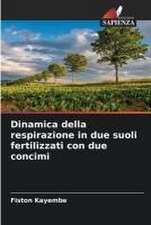 Dinamica della respirazione in due suoli fertilizzati con due concimi