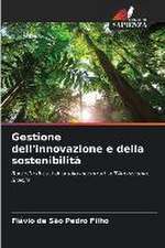 Gestione dell'innovazione e della sostenibilità