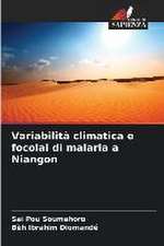 Variabilità climatica e focolai di malaria a Niangon