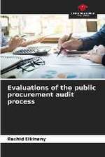 Evaluations of the public procurement audit process