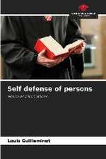 Self defense of persons