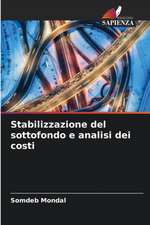 Stabilizzazione del sottofondo e analisi dei costi