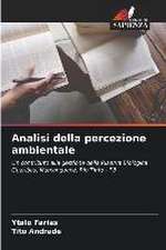 Analisi della percezione ambientale