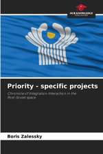 Priority - specific projects