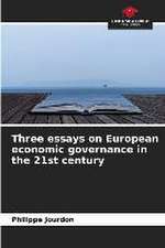 Three essays on European economic governance in the 21st century