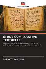 ÉTUDE COMPARATIVE-TEXTUELLE