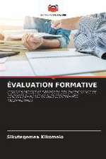 ÉVALUATION FORMATIVE