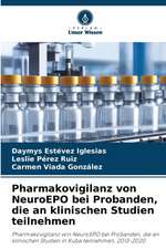 Pharmakovigilanz von NeuroEPO bei Probanden, die an klinischen Studien teilnehmen