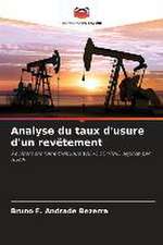 Analyse du taux d'usure d'un revêtement