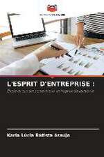 L'ESPRIT D'ENTREPRISE :