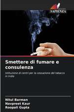 Smettere di fumare e consulenza