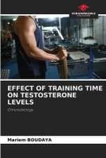 EFFECT OF TRAINING TIME ON TESTOSTERONE LEVELS