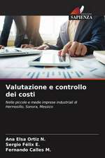 Valutazione e controllo dei costi