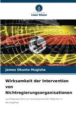 Wirksamkeit der Intervention von Nichtregierungsorganisationen