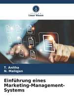 Einführung eines Marketing-Management-Systems