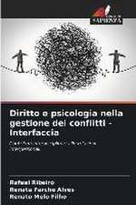 Diritto e psicologia nella gestione dei conflitti - Interfaccia