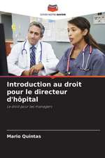 Introduction au droit pour le directeur d'hôpital