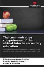 The communicative competences of the virtual tutor in secondary education