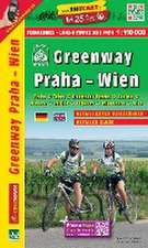 Greenway Praha - Wien 1 : 100 000