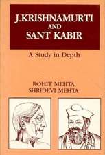 Mehta, R: J.Krishnamurti and Saint Karir