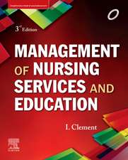 Management of Nursing Services and Education