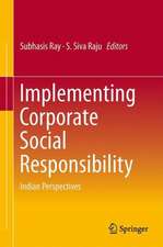 Implementing Corporate Social Responsibility: Indian Perspectives