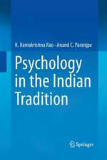 Psychology in the Indian Tradition