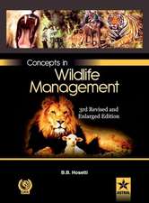 Concepts in Wildlife Management 3rd Revised and Enlarged Edn