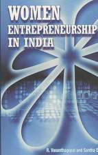 Women Entrepreneurship in India