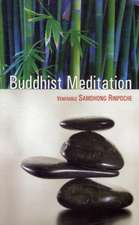 Buddhist Meditation