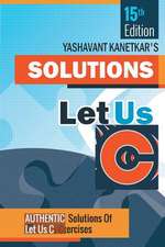 Let us C Solutions -15th Edition