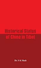 Historical Status of China in Tibet