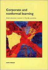 Corporate and Nonformal Learning