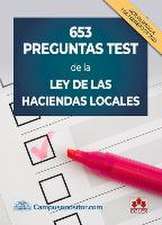 653 preguntas test de la Ley de las Haciendas Locales