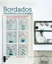 Bordados Decorativos Para El Hogar: Proyectos Inspiradores Para Cortinas, Colchas, Cenefas, Fundas y Cojines