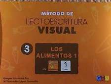 Método de lectoescritura visual 3. Los alimentos 1