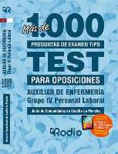 Auxiliar de Enfermería. Personal Laboral Grupo IV. Junta de Comunidades de Castilla-La Mancha.