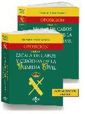 Pack Oposición Escala de Cabos y Guardias de la Guardia Civil